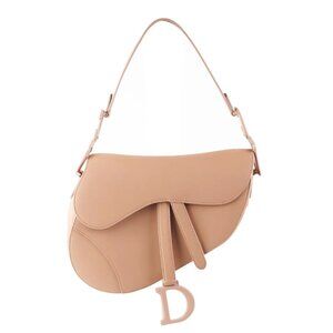 Christian Dior Ultra Matte Calfskin Saddle Bag Blush